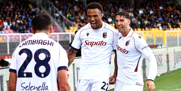 Il Bologna passa a Lecce e conquista la prima vittoria in campionato
