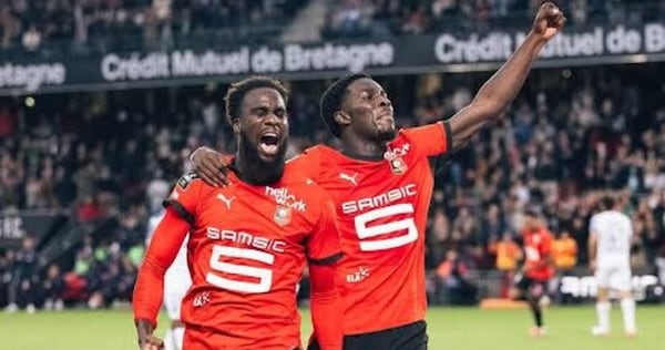 L’ex Lazio Dia trascina il Rennes: doppietta nel recupero e Auxerre ko 4-1. Marsiglia sorride