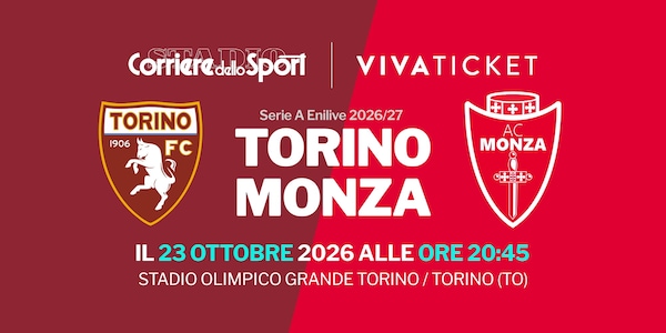 Biglietti Torino-Monza: dove comprarli, prezzi e info per la partita del 23 ottobre