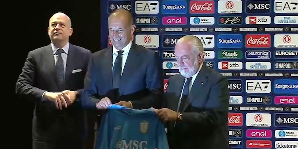 De Laurentiis piglia tutto: si tiene stretto Allegri, i suoi ragazzi e Malagò