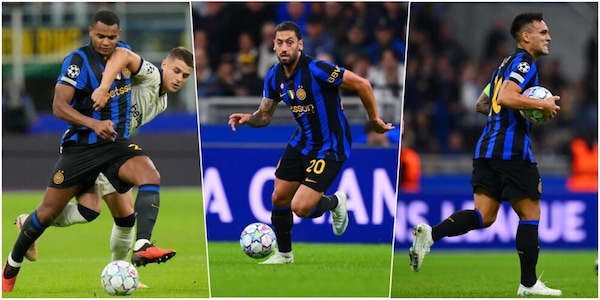 Inter, le pagelle nella partita persa con il Bruges: Akanji sbanda, Calhanoglu spento FOTO