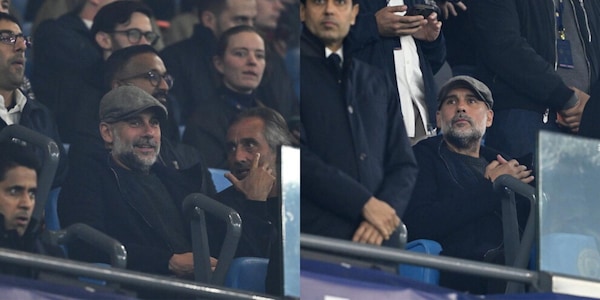 Guardiola ospite speciale all'Etihad Stadium: è in tribuna per Manchester City-Psg