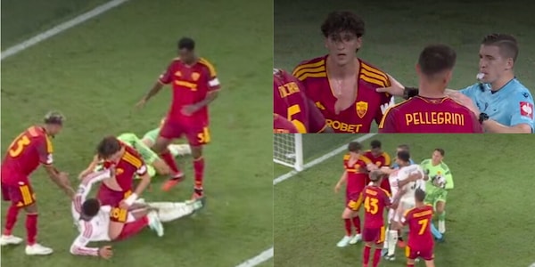 Balerdi e Bellingham, rissa in campo sfiorata durante Roma-Real Madrid: tensione all'Olimpico