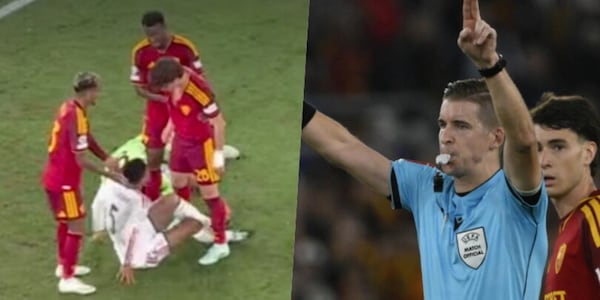 Letexier capisce poco sui fuorigioco, Bellingham tocca Mancini ma...: la moviola di Roma-Real Madrid