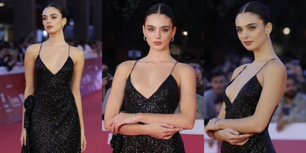 Deva Cassel magnetica alla Festa del Cinema di Roma: la scollatura è troppo profonda e sensuale in total black!