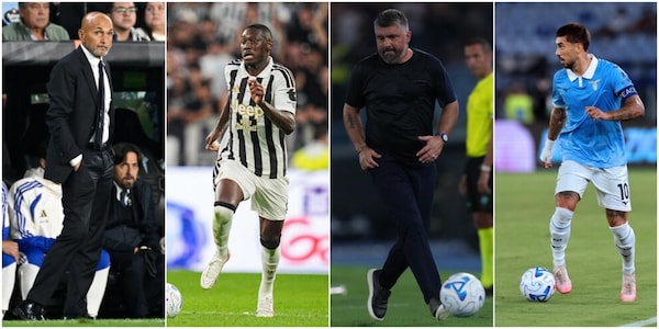 Juve-Lazio, le formazioni ufficiali di Spalletti e Gattuso