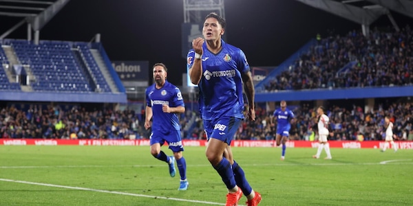 Impresa del Getafe: in dieci per oltre un'ora, pareggia il derby con il Rayo Vallecano