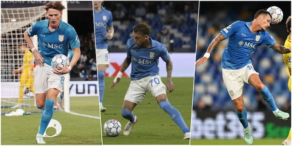 Napoli, le pagelle del 4-3 al Bodo: McTominay il migliore, Lang completo, Rafa Marin ok