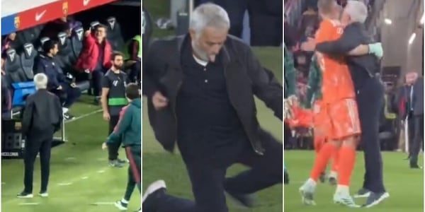 La linguaccia di Mourinho, lo sguardo fisso sulla panchina del Barça e la stampa impazzita: la Spagna ai piedi di José