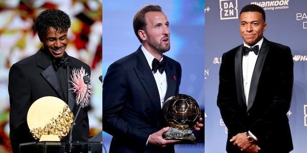 Kane vince il Pallone d'Oro 2026: la classifica completa dei migliori 10 calciatori