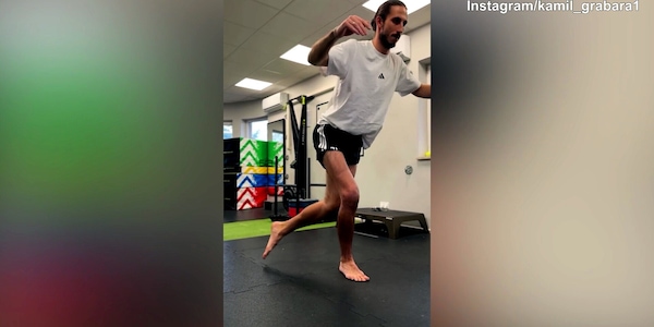 Juve, Grabara torna ad allenarsi in palestra