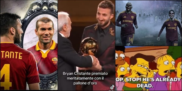 Cristante Pallone d'Oro, l'Halloween della Roma è uno show: piovono meme e ironie sui social