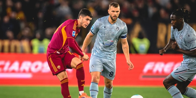 Roma-Udinese LIVE: Celik raddoppia al 61'