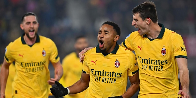 Super Milan a Bologna: Italiano ko, Allegri a +4 sul Napoli e -5 dall’Inter