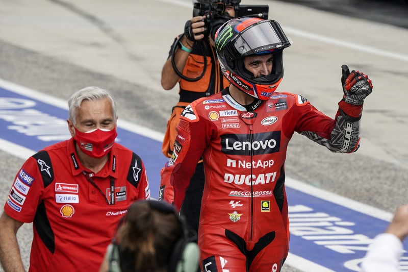 MotoGp, Tardozzi sul rinnovo di Bagnaia: "C'è volontà reciproca, troveremo l'accordo"