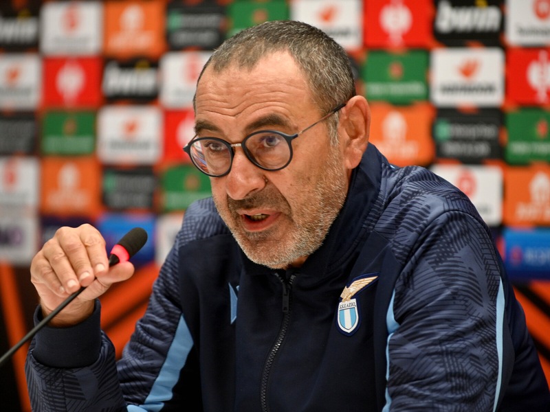 Lazio, Sarri: "Porto squadra tosta. Senza Immobile ci arrangiamo"
