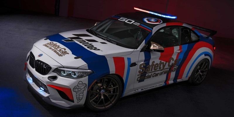 BMW M2 CS Racing, safety car speciale per la MotoGP 2022