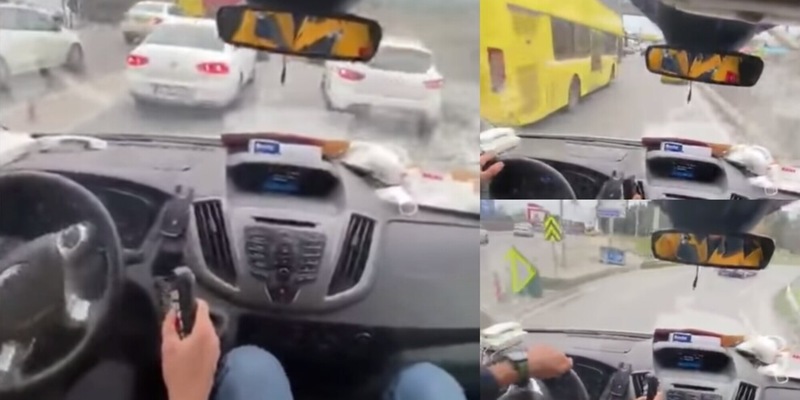 Supereore in ambulanza: è incredibile come guida in mezzo al traffico VIDEO