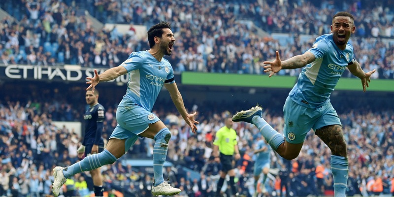 Il City vince la Premier: 3-2 all'Aston Villa. Conte in Champions, Ronaldo in Europa League