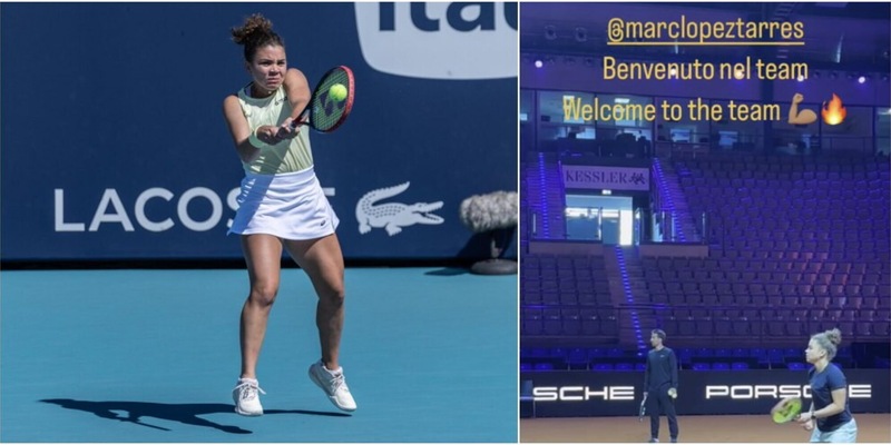 Jasmine Paolini cambia coach: ufficiale l&#39;ingaggio di Marc Lopez