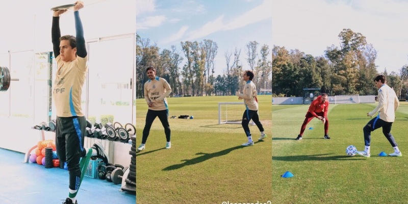 Dybala corre verso il recupero: si allena con Paredes in Argentina