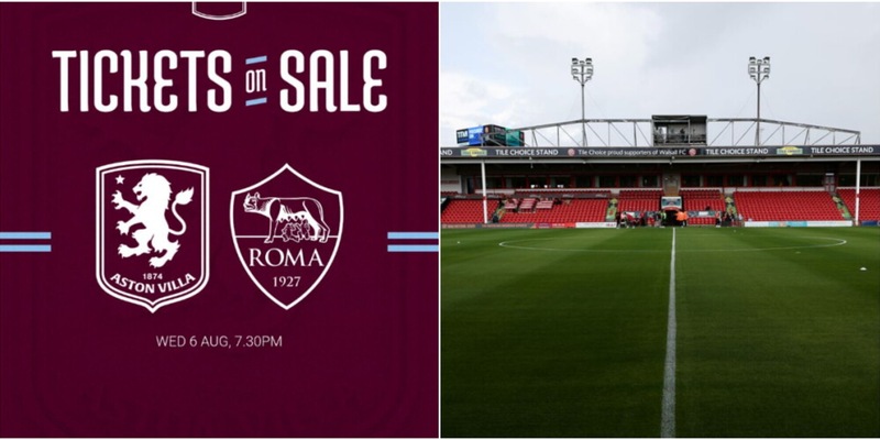 Roma-Aston Villa: tutte le info e i prezzi dei biglietti per l'amichevole estiva in Inghilterra