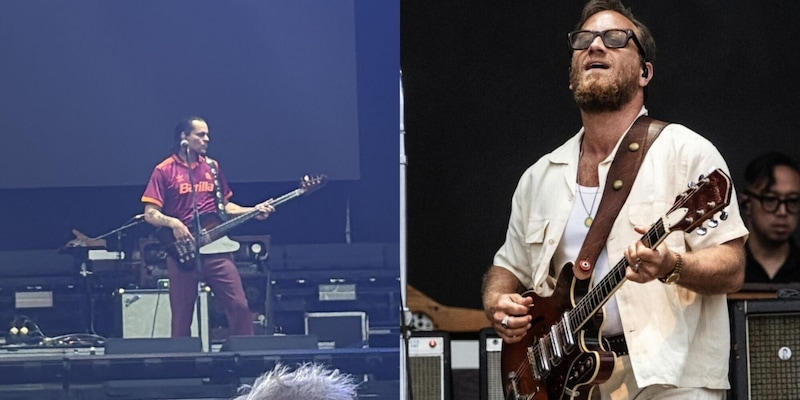 The Black Keys sorprendono Roma: in concerto con la maglia giallorossa