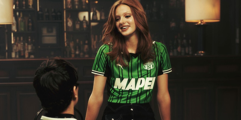 Sassuolo, tradizione e innovazione per la maglia dei 105 anni di storia