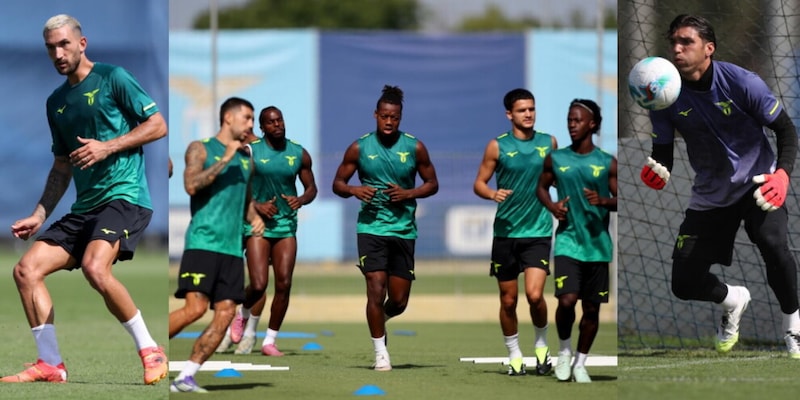 Lazio, sale il numero degli abbonamenti. Cataldi e Mandas protagonisti nell'allenamento a Formello
