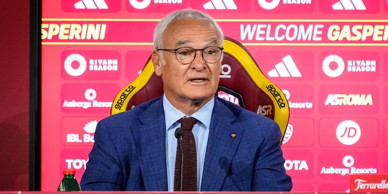 Roma, arriva Ranieri: sarà in Inghilterra per il match con l'Aston Villa