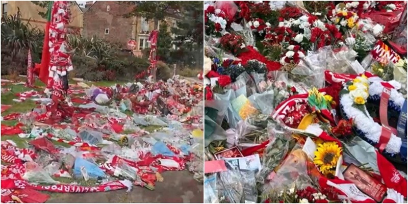 <!--StartFragment -->Diogo Jota, continua l'omaggio dei tifosi fuori dallo stadio di Liverpool<!--EndFragment -->