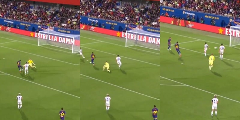 Barcellona, il clamoroso errore di Rashford contro il Como fa il giro dei social