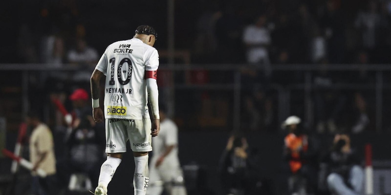 Neymar distrutto dopo la sconfitta umiliante del Santos: "Una vergogna…"