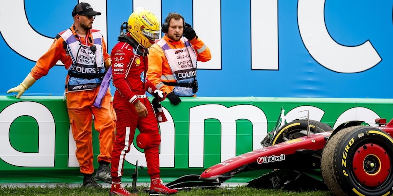 Ferrari, weekend nerissimo alla vigilia di Monza. Hamilton, il sogno è già finito?