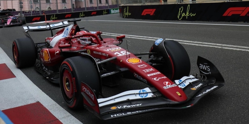F1, Gp d&#39;Azerbaigian: orario e dove seguire la gara delle Ferrari in diretta tv e in streaming