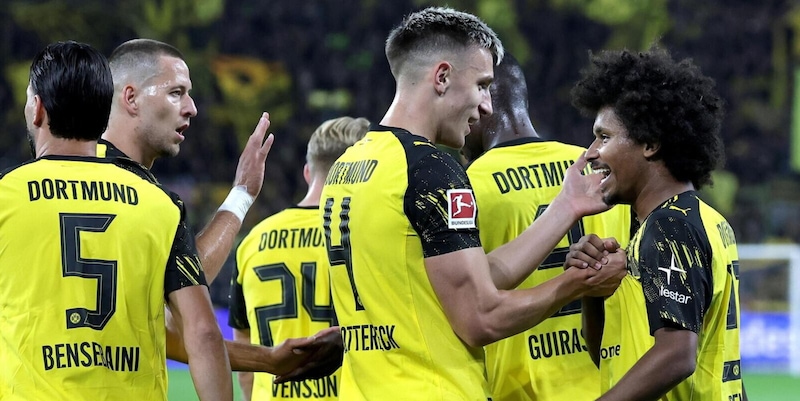 Bundesliga: Eintracht ko contro l&#39;Union Berlino, Adeyemi premia il Borussia Dortmund