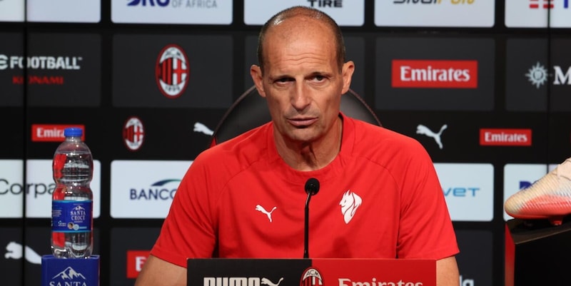 Allegri: &quot;Conte? I numeri parlano per lui. Leao recuperato per il Napoli&quot;