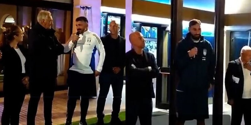 Italia, Gattuso e il siparietto a Coverciano: "Devo andare in Calabria, mamma non fa passare nessuno..."<br />
&nbsp;