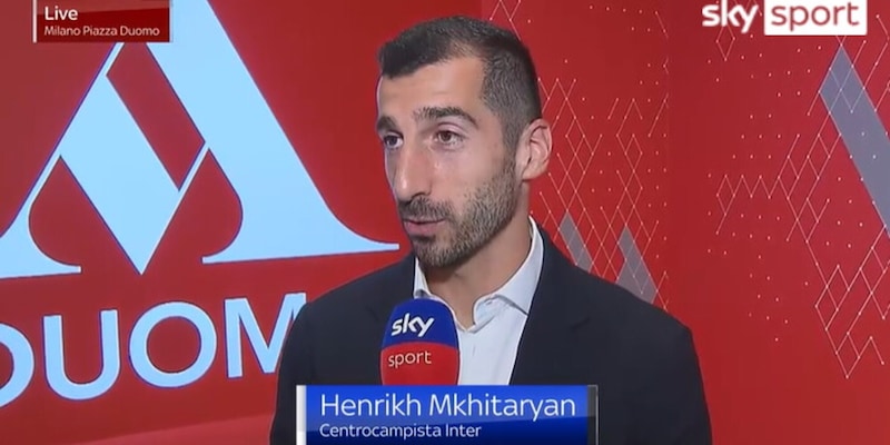 Mkhitaryan punta la Roma: &quot;Affronteremo una squadra forte&quot;. Poi parla del ritiro