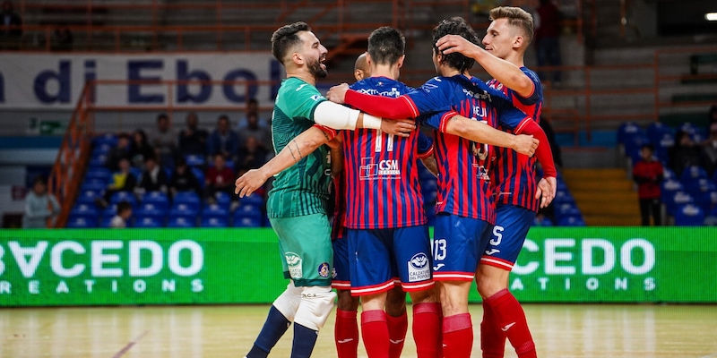 Serie A KINTO, Feldi Eboli unica capolista a punteggio pieno. Meta, violato il PalaCatania