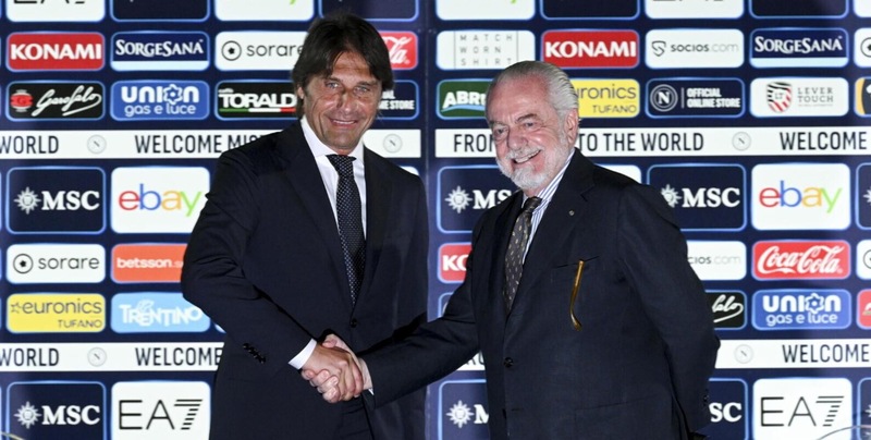 De Laurentiis: "Dimissioni Conte una favola. Tra noi una sintonia speciale"