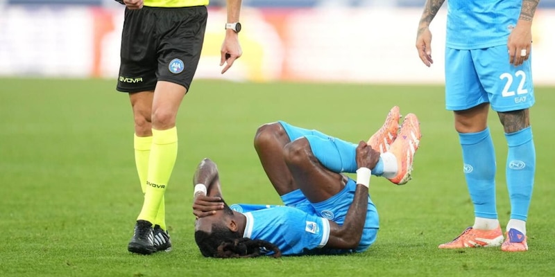 Napoli, allarme Anguissa: risentimento muscolare