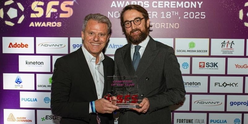 Napoli, vinto il premio "Campaign of the Year" con il progetto AG4IN