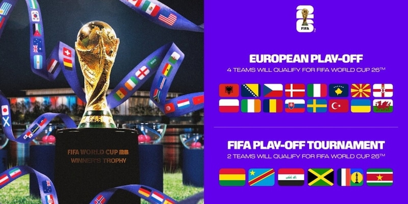 Sorteggio Playoff Mondiali diretta: scopri l&rsquo;avversaria dell&rsquo;Italia in semifinale LIVE