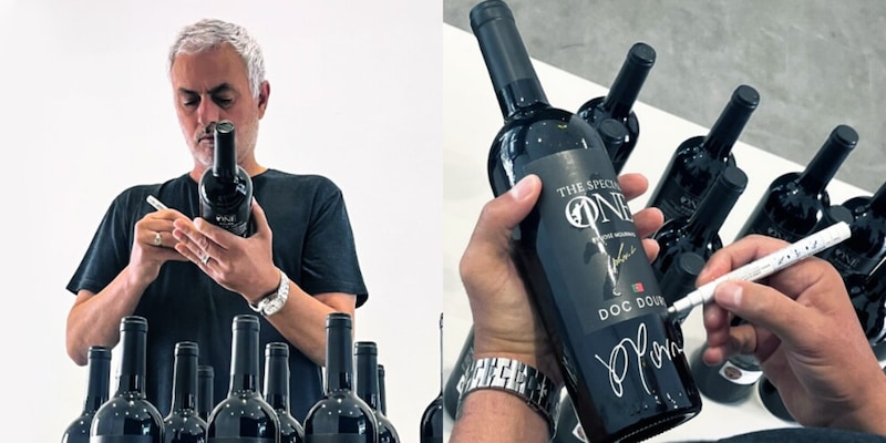 José Mourinho entra nel mondo del vino con il rosso “Special One”