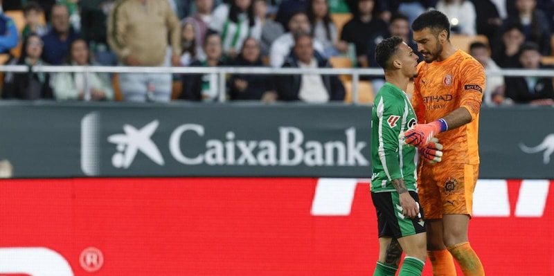 Betis e Girona pareggiano, Antony espulso nella fase finale
