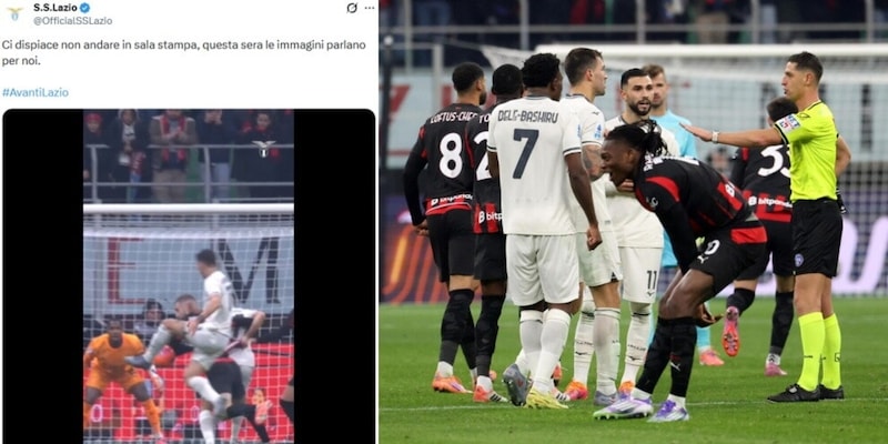 Lazio in silenzio ma attacca sui social: "Le immagini parlano per noi"