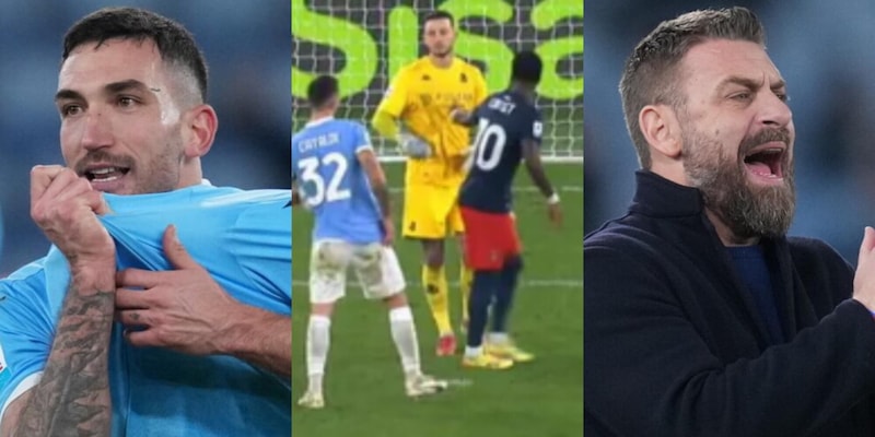 Lazio 1‑0 Genoa: De Rossi vince al rigore, Cataldi si arrabbia per la stoccata di Cornet