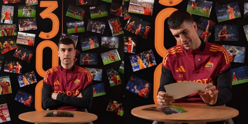 Mancini celebra 300 presenze con la Roma: un traguardo di longevità e dedizione