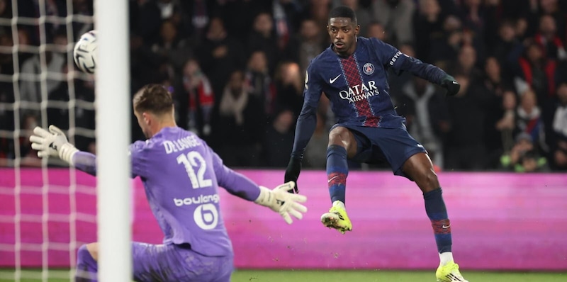 PSG domina il Marsiglia con 5-0 e riprende la vetta della Ligue 1